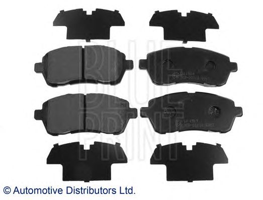 set placute frana,frana disc FORD FIESTA 1,25-1,6 TDCI 08- 126x16