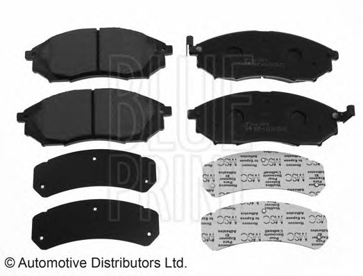 set placute frana,frana disc NISSAN NAVARA/PATHFINDER/QASHQAI 1,5-4,0 4WD 05-