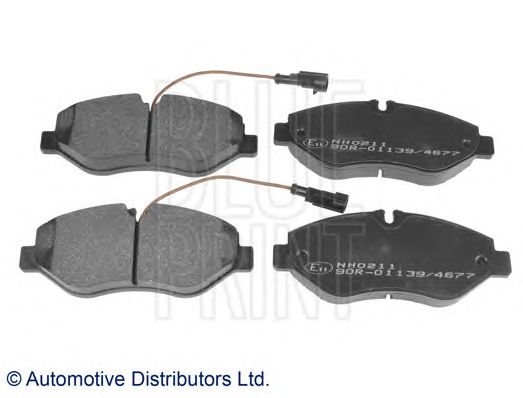 set placute frana,frana disc NISSAN CABSTAR 2,5-3,0 DT 06-