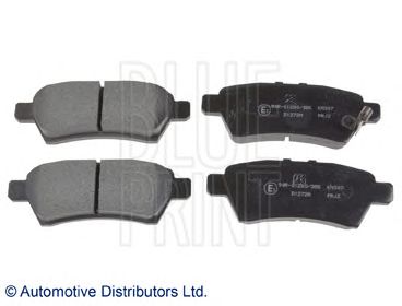 set placute frana,frana disc NISSAN PATHFINDER 2,5-3,0 DCI 4WD 05-