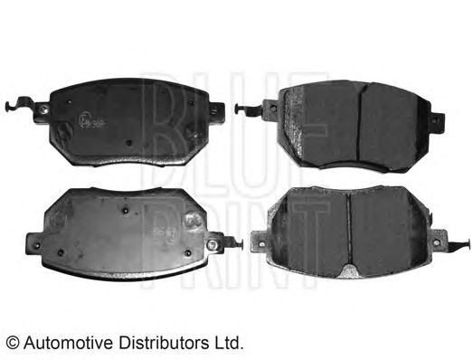 set placute frana,frana disc NISSAN MURANO 3,5 4X4 03-