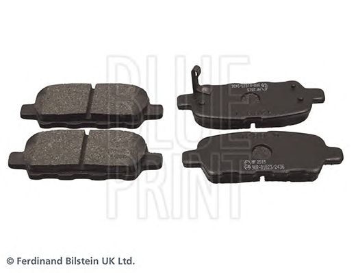 set placute frana,frana disc NISSAN CUBE/JUKE/QASHQAI/TIIDA/X-TRAIL 1,5-2,5 07- 105,5x13,3