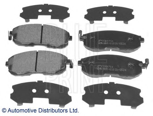 set placute frana,frana disc NISSAN JUKE/TIIDA 1,5-1,8 07-