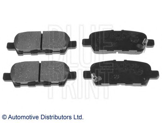 set placute frana,frana disc NISSAN CUBE/JUKE/MURANO/PULSAR 10- 105,5x14