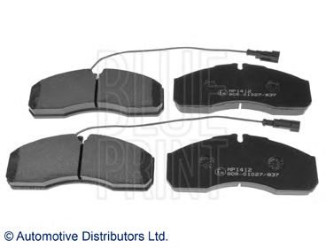 set placute frana,frana disc NISSAN CABSTAR 06- 164,4x19