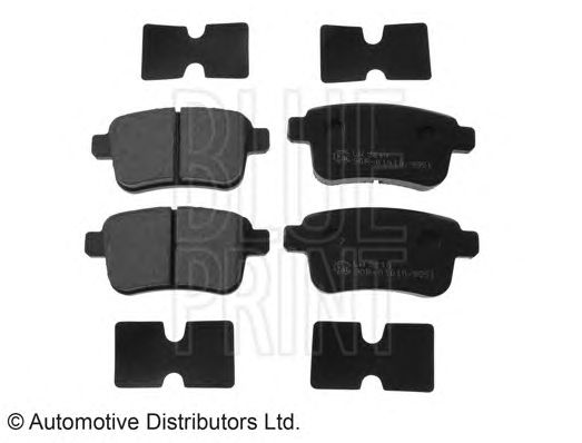 set placute frana,frana disc RENAULT KANGOO 08-