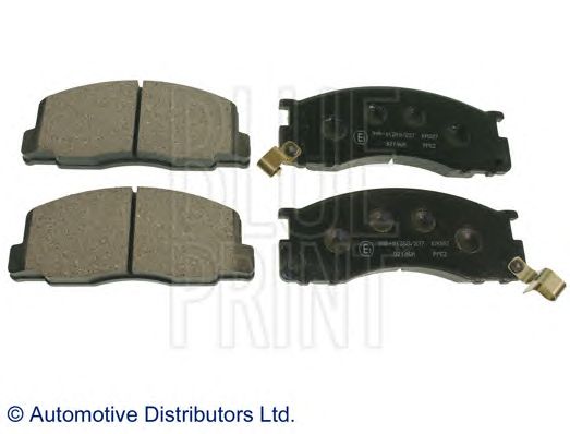 set placute frana,frana disc TOYOTA PREVIA 2,4 90-00