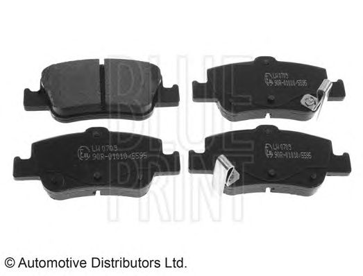 set placute frana,frana disc TOYOTA AURIS/COROLLA 07-