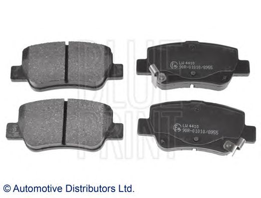 set placute frana,frana disc TOYOTA AVENSIS 1,6-2,0 09-