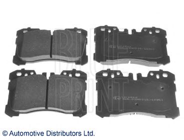 set placute frana,frana disc LEXUS LS 06-