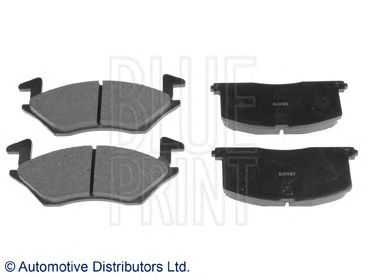 set placute frana,frana disc TOYOTA STARLET 1,0-1,3 16V 89-96