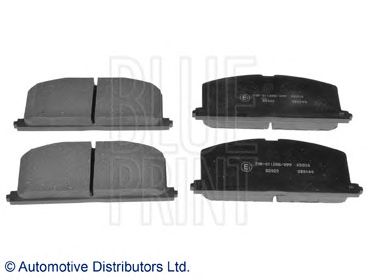 set placute frana,frana disc TOYOTA CAMRY/CARINA/CELICA/COROLLA 83-97