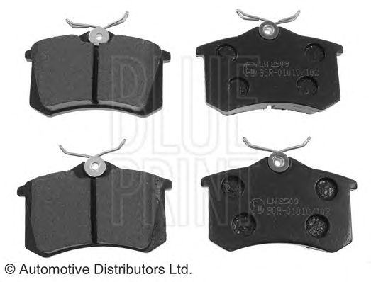 set placute frana,frana disc VW GOLF/POLO/SCIROCCO 1,2-2,0 TDI 06-