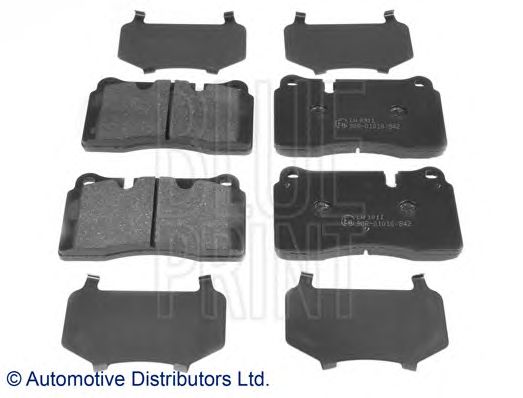 set placute frana,frana disc VW TOUAREG 3,0 V6 TDI 10- 132 X 76 X 15