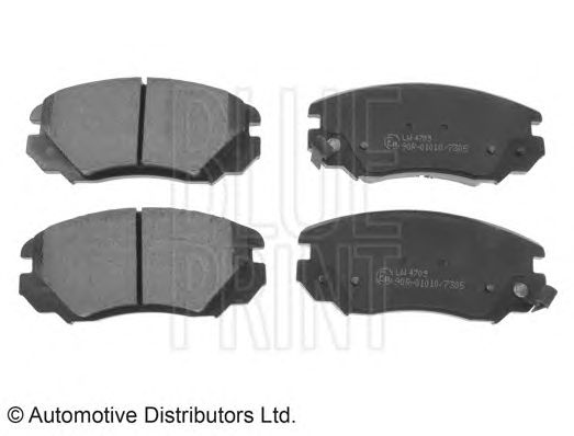 set placute frana,frana disc OPEL INSIGNIA 08-