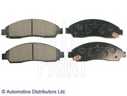 set placute frana,frana disc ISUZU D-MAX 3,0 D 4X4 07-