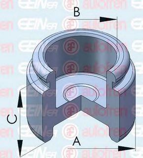 Piston, etrier frana