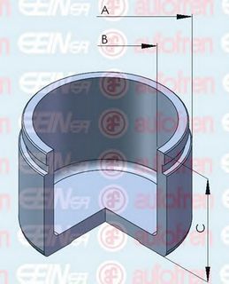 Piston, etrier frana MERCEDES-BENZ W460/W463/T1 77- 44MM 34,7MM -