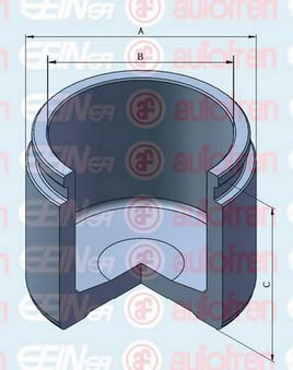 Piston, etrier frana TOYOTA AURIS/COROLLA/VERSO 07- 60MM 49,05MM -