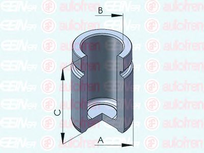 Piston, etrier frana HONDA ACCORD VII 2,0 03-