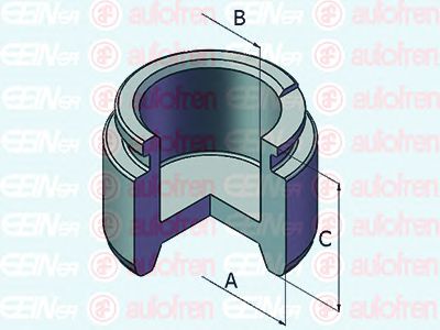 Piston, etrier frana