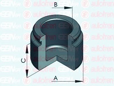 Piston, etrier frana MERCEDES-BENZ W211/W221 02-VW TOUAREG 2,5-5,0 02