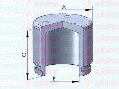 Piston, etrier frana