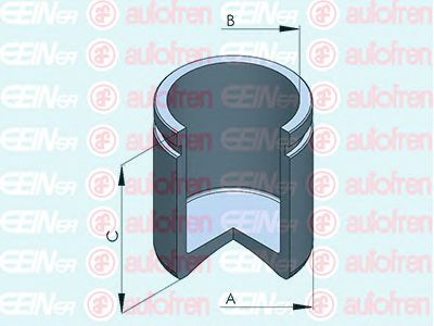 Piston, etrier frana LAND ROVER DISCOVERY/RANGE ROVER 2,5-5,0 4X4 94- 44,95 MM 49 MM MANDO