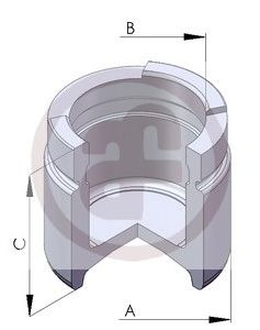 Piston, etrier frana