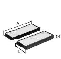 Filtru, aer habitaclu