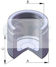 Piston, etrier frana