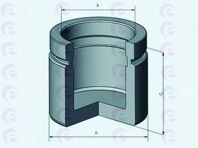 Piston, etrier frana