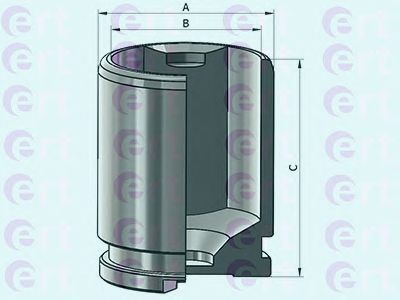 Piston, etrier frana