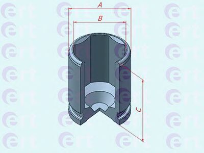 Piston, etrier frana