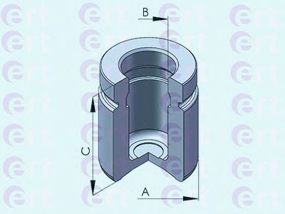 Piston, etrier frana