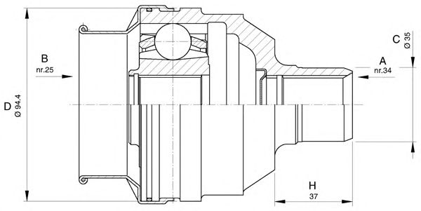 Set articulatie, planetara