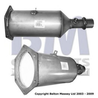 Filtru funingine/particule, sist.de esapament DPF PEUGEOT 607 2,0HDI HDI (DW10ATED)