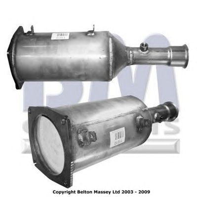 Filtru funingine/particule, sist.de esapament DPF CITROEN C8 2,0HDI (HDI (DW10ATED4 de la nr. 09800)