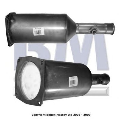 Filtru funingine/particule, sist.de esapament DPF CITROEN C5 2,0HDI HDI (DW10BTED4) 407