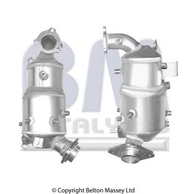 Filtru funingine/particule, sist.de esapament TOYOTA 2,0/2,2 D-4D