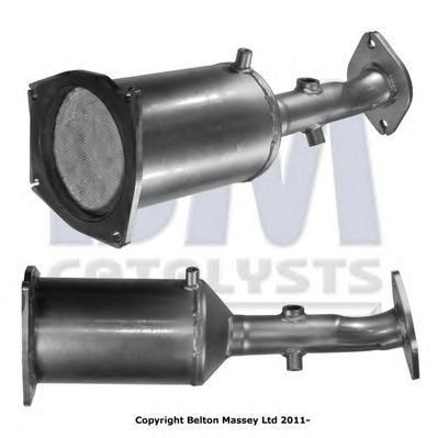 Filtru funingine/particule, sist.de esapament DPF NISSAN QASHQAI 1,5DCI 08-