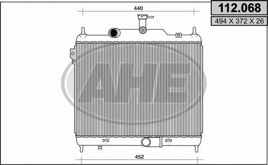 Radiator, racire motor