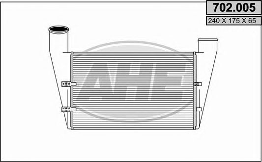 Intercooler, compresor