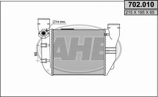 Intercooler, compresor