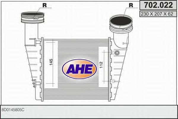 Intercooler, compresor