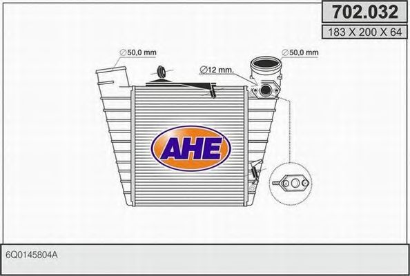 Intercooler, compresor