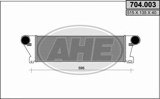 Intercooler, compresor