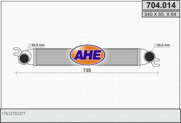 Intercooler, compresor