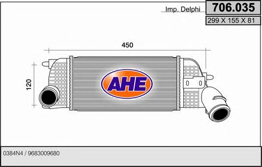 Intercooler, compresor