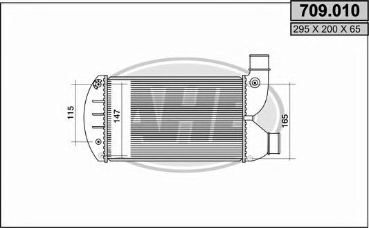 Intercooler, compresor